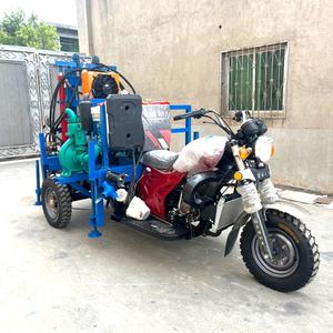 Best verkochte 200 meter diepte driewielige waterputboorinstallatie met pomp dieselmotor boormachine voor waterputten en mijnen - Product Image 3