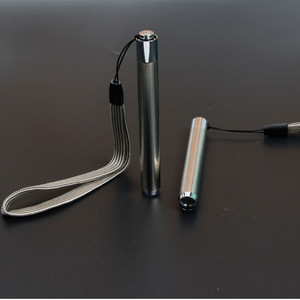 Mini lampe torche en acier inoxydable LED 365nm/395nm, lumière ultraviolette, pile AAA, petite lampe torche UV - Product Image 3