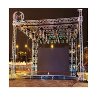 Estructura de Truss Resistente de 760*520mm para Escenarios y Conciertos, Truss de Aluminio con Tornillos Thomas Tomcat