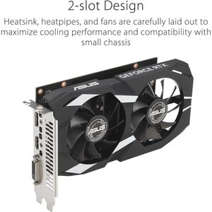 Tarjeta Gráfica para Juegos Dual GeForce RTX 3050 6GB GDDR6 OC Edition, PCIe 4.0, HDMI, DisplayPort - Product Image 2