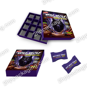 La Chine fabrique l'acier dur pour la boîte de paquets de papier de chocolat d'amélioration des hommes - Product Image 5