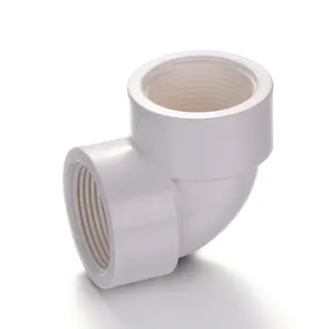 Cheap price white 90 degree BS Standard pvc elbow pipe fittings