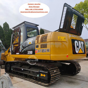 รถขุดใช้ CAT320D2ของหนอนผีเสื้อรถขุดมือสอง308 307 303 320D 320DL ประสิทธิภาพสูง320GC เครื่องจักรมือสอง - Product Image 1