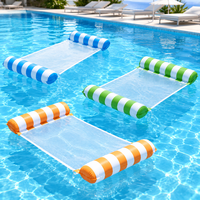 Aufblasbare PVC-Pool-Hängematte, faltbares Wasserbett, Wasserliege, Wasserfloß für Strand- und Poolnutzung