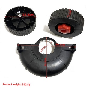 <b>Plastic</b> Replacement Parts for Lawn Mowers Compaction Machines-Support Auxiliary <b>Wheels</b> 2 <b>Wheels</b> Gasoline/Electric Options LTJY - Product Image 4