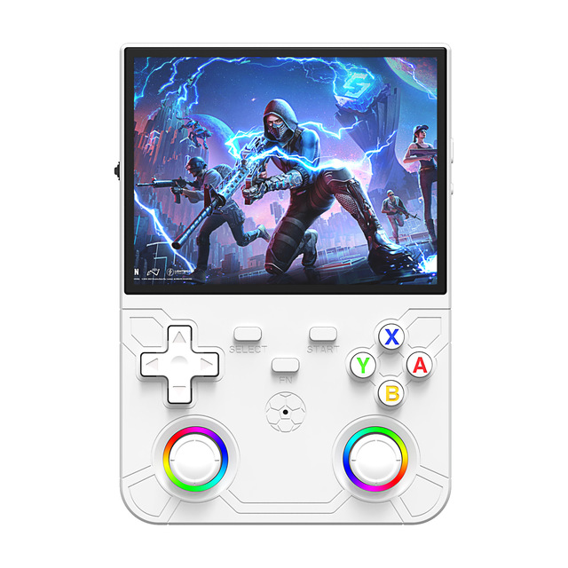 R36PLUS Handheld Game Console 4.5 Inch Color Display Open Source Portable Retro Arcade Game Nostalgic Dual System