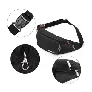Sac banane sac de taille Offre Spéciale en gros logo personnalisé léger étanche imprimé ceinture réglable en plein air course sac de taille - Product Image 4