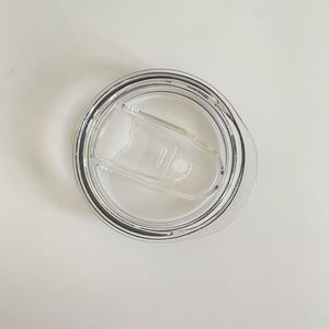 Gobelet isotherme plat et fin de 20 oz, blanc brillant, vierge pour sublimation, pour garder les boissons au frais - Product Image 4