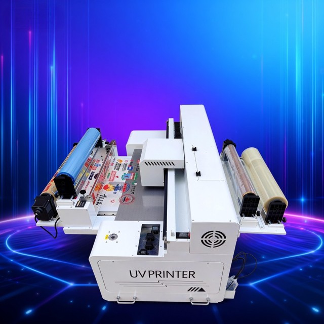 Weprint A1 UV Inkjet Printer Xp600 Printhead Roll-to-Roll Flatbed 6090 DTF Sticker Tumbler Phone Case Golf Balls Pen Power Bank