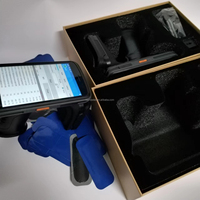 C72 Inventory Cradle PDA Android 13 Gestion des appareils Poignée Lecteur RFID UHF Q2 PDA Android PDA Scanner de codes-barres 2D Chainway