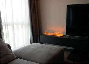 Gran oferta 70/<span class=keywords><strong>80</strong></span>/90/100/150/200 <span class=keywords><strong>cm</strong></span> <span class=keywords><strong>chimenea</strong></span> eléctrica de vapor de agua 3D decoración de sala de estar <span class=keywords><strong>chimenea</strong></span> de vapor de llama de 64 colores - Product Image 4