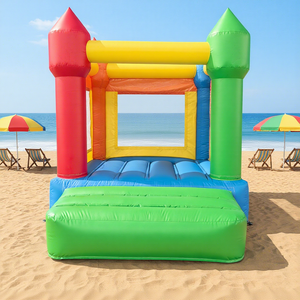 Château gonflable arc-en-ciel pour enfants, jeux de saut gonflables, châteaux gonflables commerciaux à <span class=keywords><strong>vendre</strong></span> - Product Image 1
