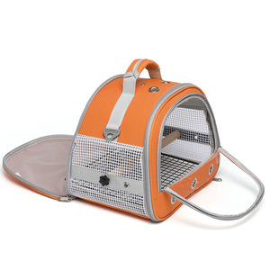 Tragbarer Papageien-Reisekäfig mit großem Fenster, Ständer und leicht zu reinigender Tasche für Sittiche, Nymphensittiche und Ausflüge im Freien - Product Image 4