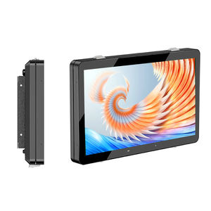 Écran de signalisation numérique étanche IP65 32/43/49 pouces, menu numérique 1000-2000 nits haute luminosité, kiosque numérique Android 11 pour vitres - Product Image 1