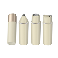 Vente en gros - Épilateur électrique portable 3 en 1 pour femmes - Format voyage - Sans douleur - Rechargeable - Câble USB C sans fil - Rasoir OEM