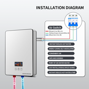 5.5KW 220V an toàn và chu đáo tiết kiệm điện ngay lập tức Máy nước nóng điện - Product Image 5