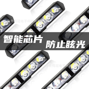 ไฟสปอร์ตไลท์มอเตอร์ไซค์ Qideguan แบบ LED 6 เม็ด แถบแสงเชิงเส้น 12V กันน้ำระดับ IP67 สำหรับระบบไฟรถยนต์ไฟฟ้า - Product Image 5