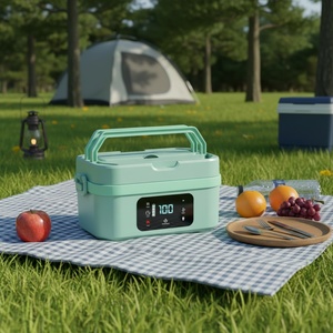 100W Fast <b>Heating</b> 30000mAH <b>USB</b> Battery 6 Temp Levels 1.35L Capacity <b>USB</b>-C Power Bank Function Electric Lunch Box - Product Image 1