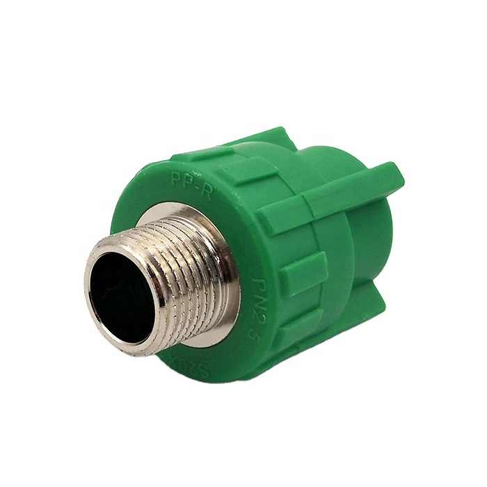 ppr pipe fitting coupling male threaded