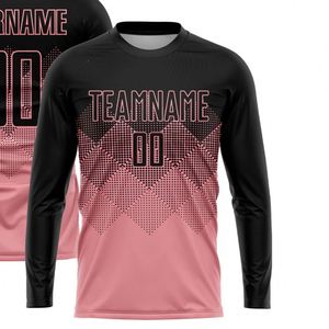 Camiseta de Fútbol de Manga Larga Premium, Camiseta Deportiva Transpirable de Secado Rápido, Uniforme de Entrenamiento Deportivo para Hombres y Equipos - Product Image 2