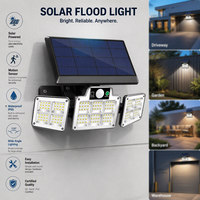 Lampu Dinding tenaga surya Anti air, lampu dinding taman, Sensor gerak LED tenaga surya, Alarm Anti Maling, lampu dinding tenaga surya, Anti air, IP66 luar ruangan