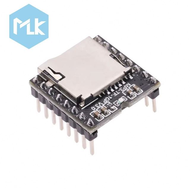 MLK Mini MP3 Player Module TF Card U Disk Audio Voice Board DF MP3-TF-16P Wholesale