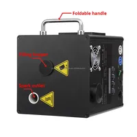 Vente flash Pincheng PC-HHJ650 650W Machine à pulvérisation de fleurs électroniques de scène à télécommande DMX Mariages Étincelles électriques Glace sèche