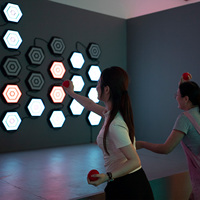 Activate Games : Aire de jeu interactive et éducative pour enfants et parents, avec cible en plastique et jeu de lancer de balles