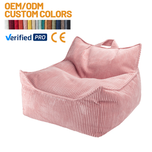Hot Bán sofa đi văng Kid thiết kế mới đồ nội thất bảo vệ cột sống túi Đậu ghế ghế mẫu giáo vải sofa đi văng Kid - Product Image 1