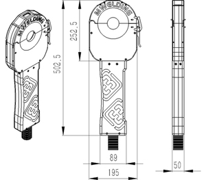 Machine à souder les tubes en acier inoxydable MWF-120 19.05-114.3 avec tête de soudage orbitale fermée et alimentation électrique de contrôle - Product Image 6