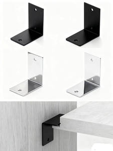 Damgalama delikleri ile hafif duvar Mounts için özel boyut alüminyum parantez - Product Image 2