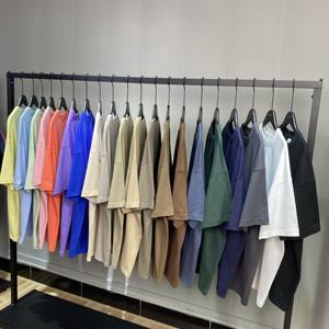 Wholesale High Quality Men's <b>Plain</b> T Shirts <b>White</b> <b>Tee</b> Shirt Custom Sublimation Mens Tshirts Blanks Oversized T-shirts for Summer - Product Image 3