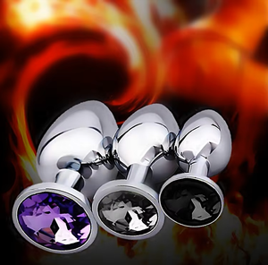 منتجات جنسية رائجة: سدادة شرجية من الفولاذ المقاوم للصدأ بتصميم ماسي، ألعاب جنسية للمبتدئين - Product Image 5