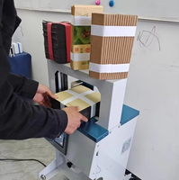Bandeuse de ruban adhésif en papier 20 mm 30 mm pour textiles |   Petite machine à sertir de table pour chaussettes et gants
