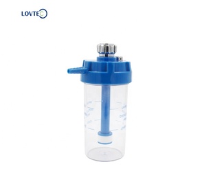 Bouteille humidificatrice à bulles d'oxygène en plastique pour régulateur d'oxygène - Product Image 2