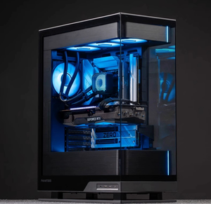 Chasis de aluminio ATX de escritorio para juegos de 360 ° con ventana de vista panorámica EVOLV X2 - Product Image 3