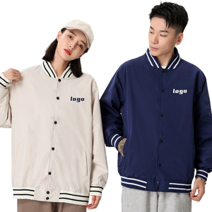 Tùy Chỉnh Chenille Các Bản Vá Lỗi Thời Trang Phố Bóng Chày Áo Khoác PU Tay Áo Da Varsity Trống Người Đàn Ông Bóng Chày Áo Khoác Cho Nam Giới - Product Image 2