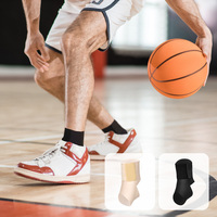 Attelle Réglable de Cheville pour Soutien et Protection, Manchon de Pied pour Entorse, Sangles de Compression pour Sport