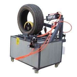 Waste <b>Rubber</b> Tire Recycling Processing Machine Car <b>Strip</b> Tire Cutting Machine Sidewall Ring Cutter - Product Image 2
