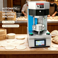 Machine à rouler les pâtes à raviolis intelligente de qualité industrielle, machine multifonctionnelle pour la fabrication de pâtes à pain et à wontons