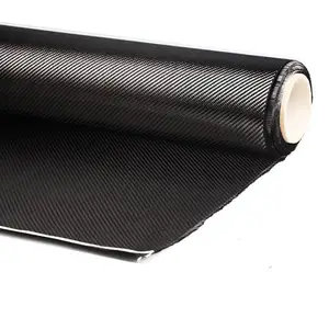 high grade t300 2x2 3k 200 g plain carbon fiber fabric cloth