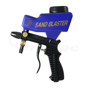 Pistolet de sablage compact et portable avec gravité et alimentation par siphon de LEMATEC - Product Image 2