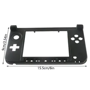 Carcasa para Consola de Juegos Compatible con 3DS XL LL, Repuesto de Bisagra, Parte Inferior, Marco Central, Carcasa para <span class=keywords><strong>3dsxl</strong></span> - Product Image 3