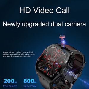 Stock Oferta 2,02 Pulgadas LOKMAT Appllp 3 Max, Tarjeta de <span class=keywords><strong>Enchufe</strong></span> 4G Llamada Impermeable Deporte Reloj Inteligente Con SOS - Product Image 6