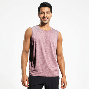 Débardeur de sport pour homme de haute qualité, échantillon gratuit, logo personnalisé, respirant, vente en gros, meilleur débardeur sans manches, doux, séchage rapide, fitness, gym - Product Image 1