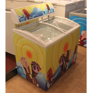 Congelador Horizontal con Puerta de Vidrio Deslizante Superior para Helados DDH-218C, Control de Temperatura Mecánico, Drenaje, Refrigerante R134a - Product Image 4