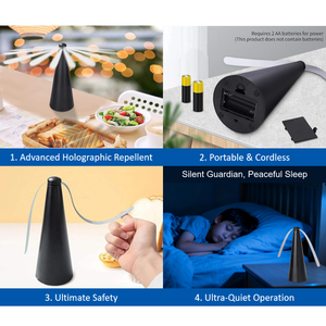 नई हॉट सेलिंग बैटरी संचालित पर्यावरण के अनुकूल डिस्पोजेबल बहुउद्देश्यीय फल फ्लाई ट्रैप और रेपेलेंट स्टैंड का उपयोग कीट नियंत्रण - Product Image 6