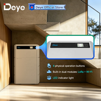 Onduleur hybride solaire tout-en-un Deye 5kW 10kW 12kW 20kW avec batterie au lithium empilable de 16kWh pour la gestion de l'énergie domestique
