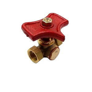 صمام قضيب لقابس ثلاثي الاتجاهات من النحاس الأصفر لمقاييس الضغط - Product Image 2