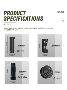 2025 prix usine bricolage Ebike vitesse rapide nouveau Kit de vélo électrique sans balais à friction 250w avec affichage LED - Product Image 5